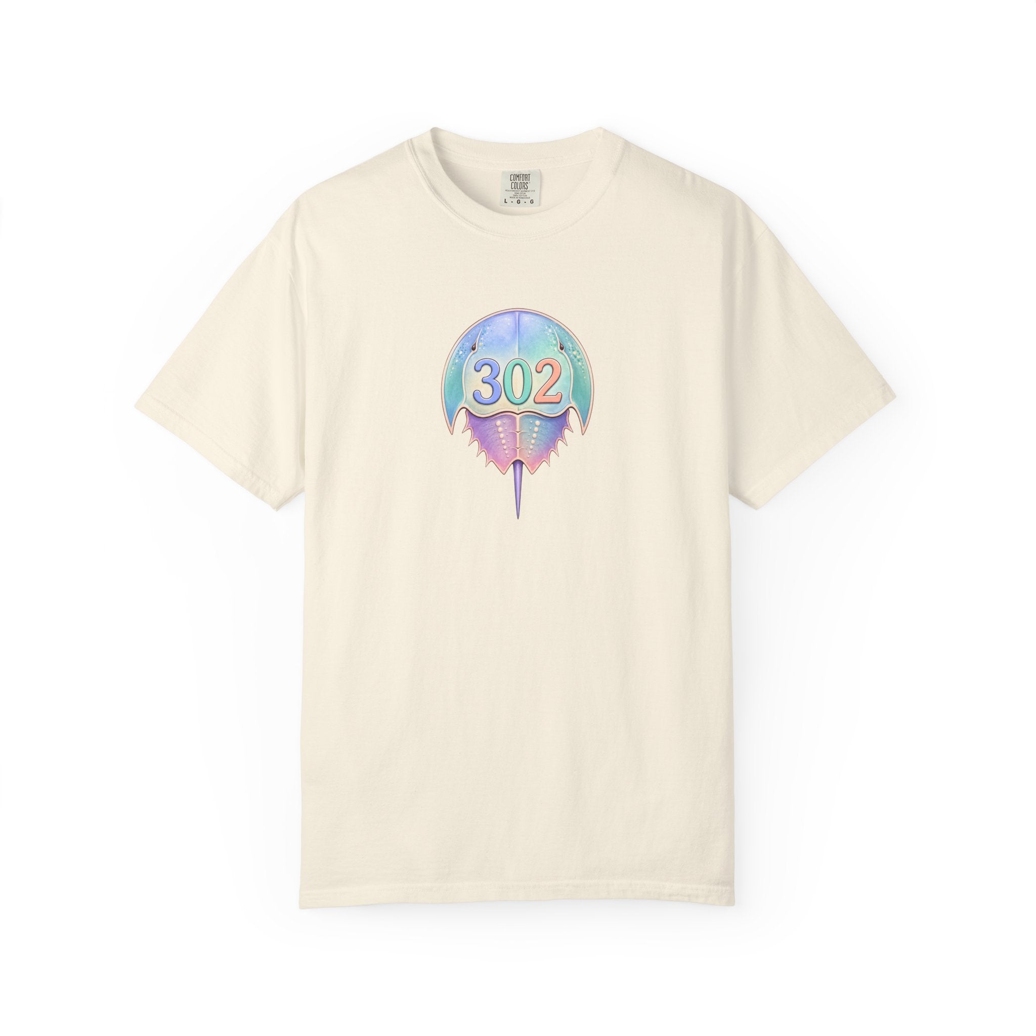 302 Rainbow Drip T-Shirt — Pastel Haze City Code Tee