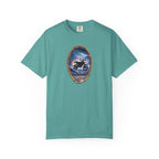 Copy of Motorcycle Night Ride T-Shirt — Framed Rider Graphic Tee
