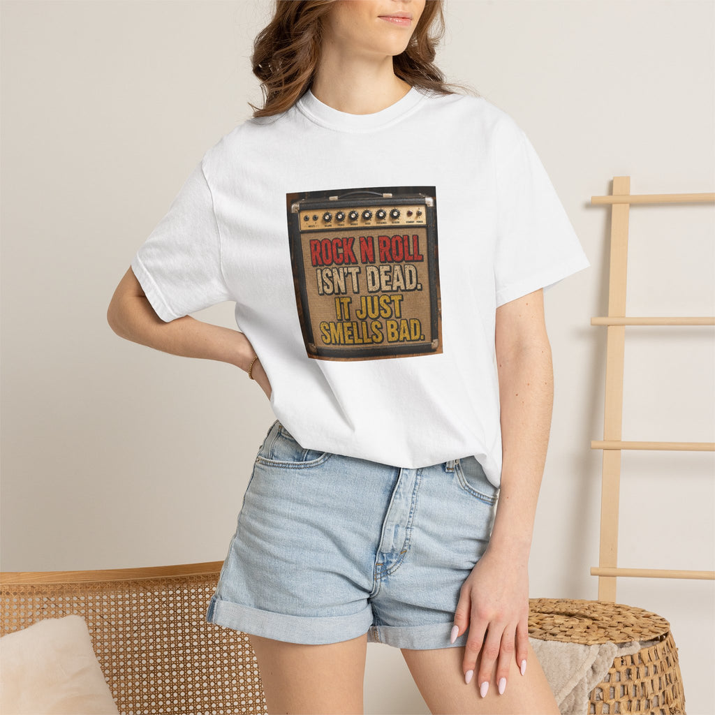 Rock 'N' Roll Isn't Dead T-Shirt — Vintage Amp Graphic Tee