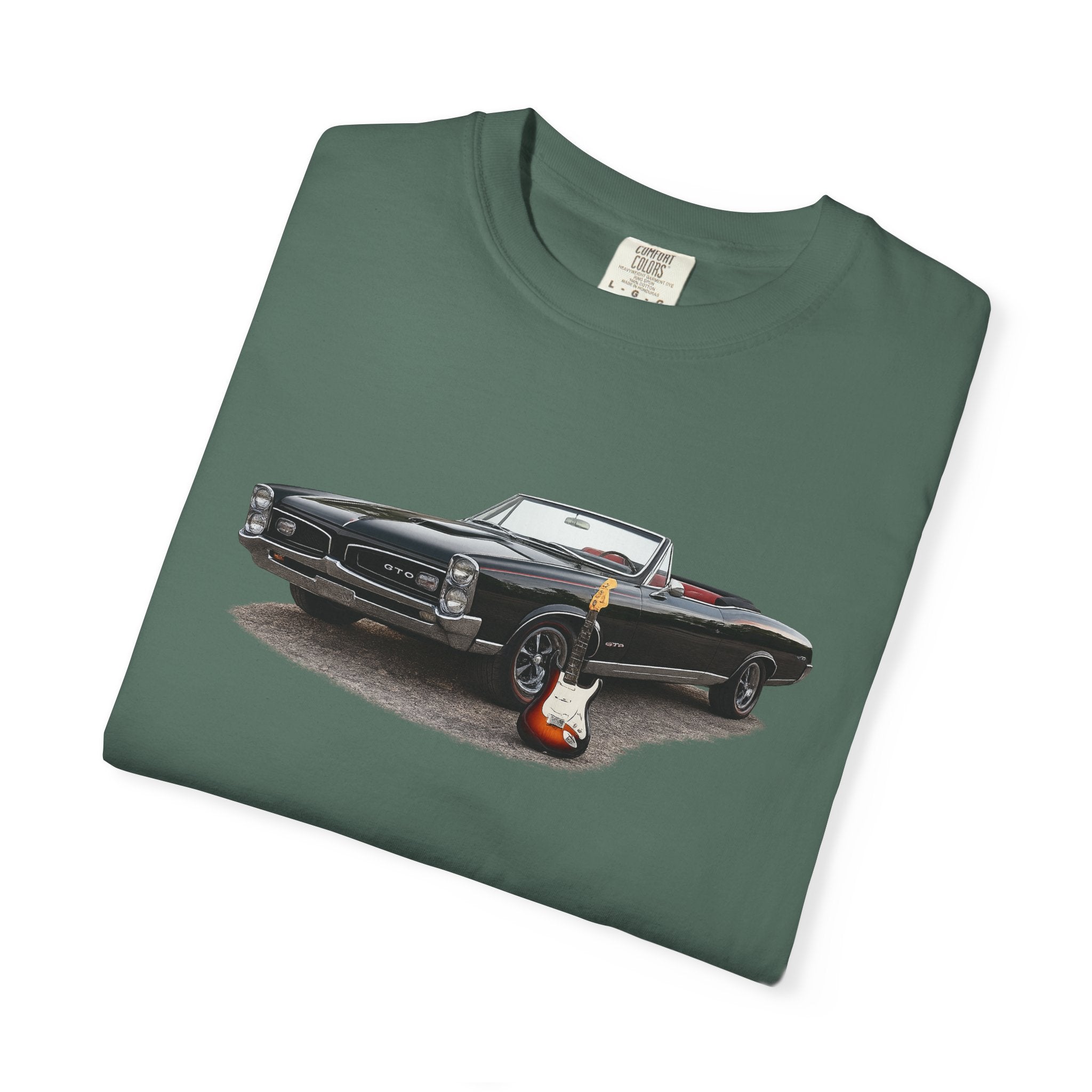 Classic Convertible Car T-Shirt — Retro Muscle Car Graphic Tee