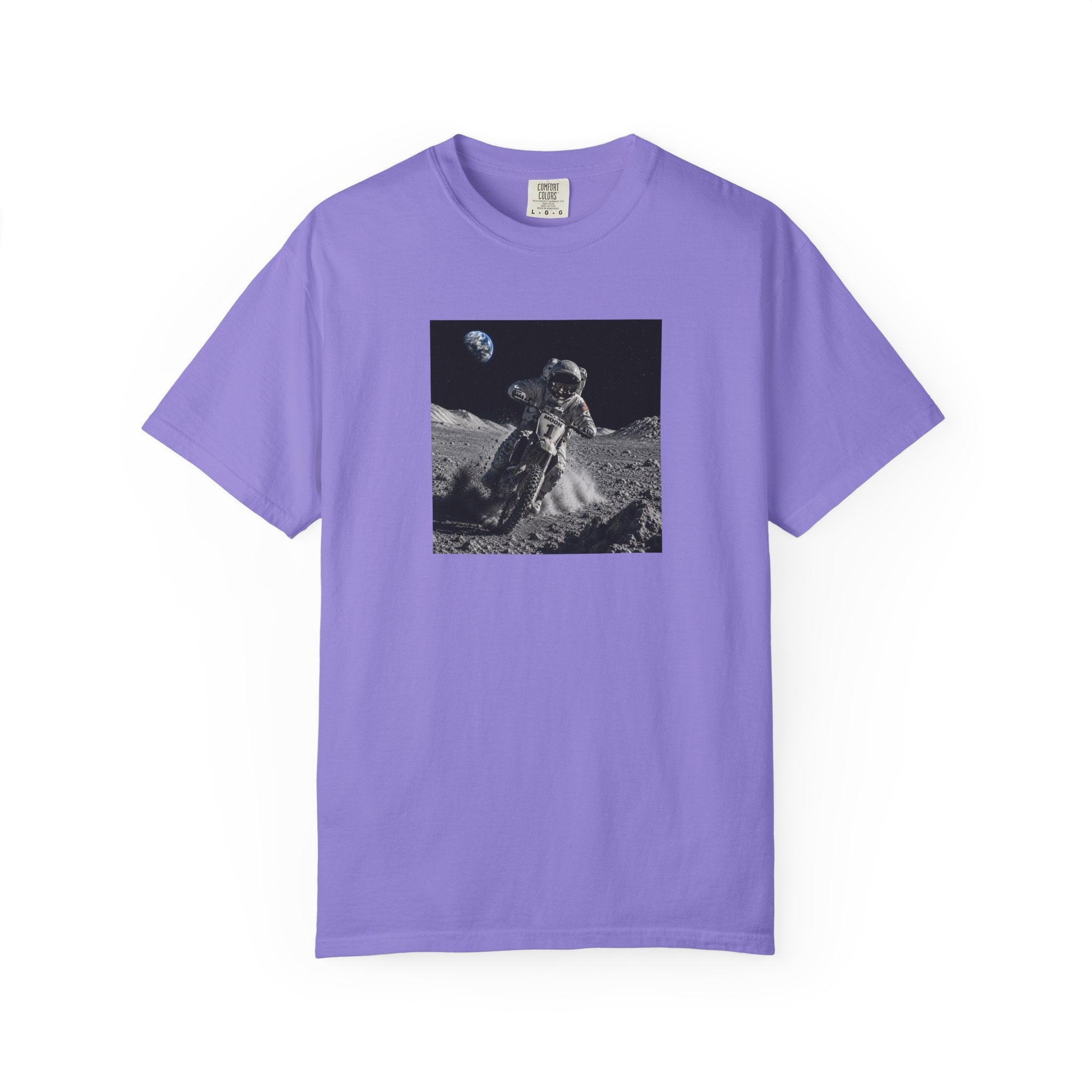 Astronaut Moonwalk T-Shirt — Vintage Space Photo Tee