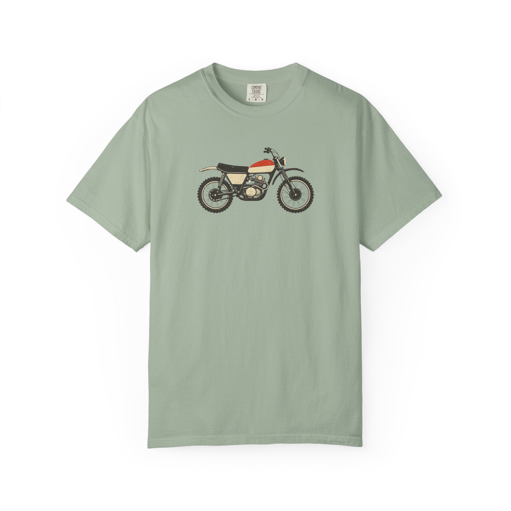 Vintage Motorcycle T-Shirt — Retro Cafe Racer Tee