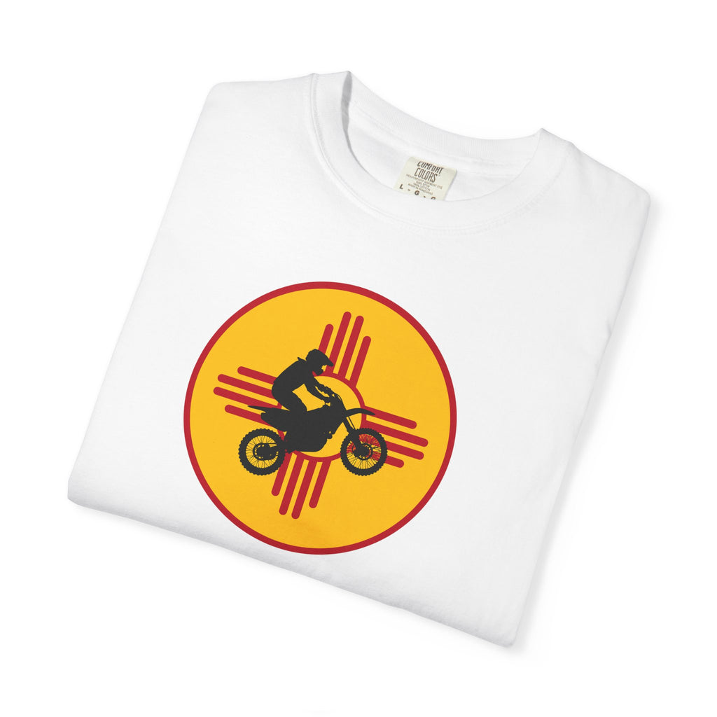 Motorcycle Zia T-Shirt — New Mexico Rider Graphic Tee