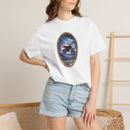 Motorcycle Night Ride T-Shirt — Framed Rider Graphic Tee
