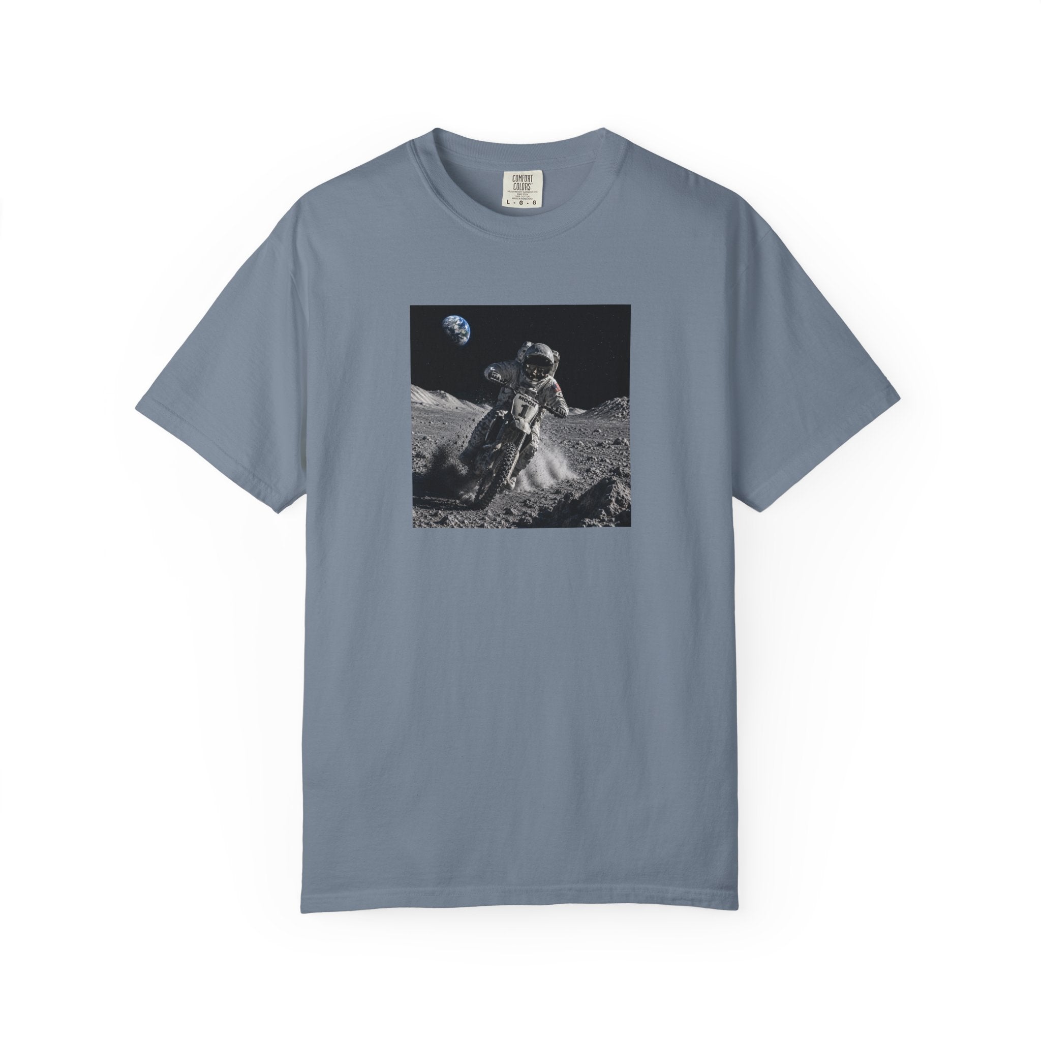 Astronaut Moonwalk T-Shirt — Vintage Space Photo Tee
