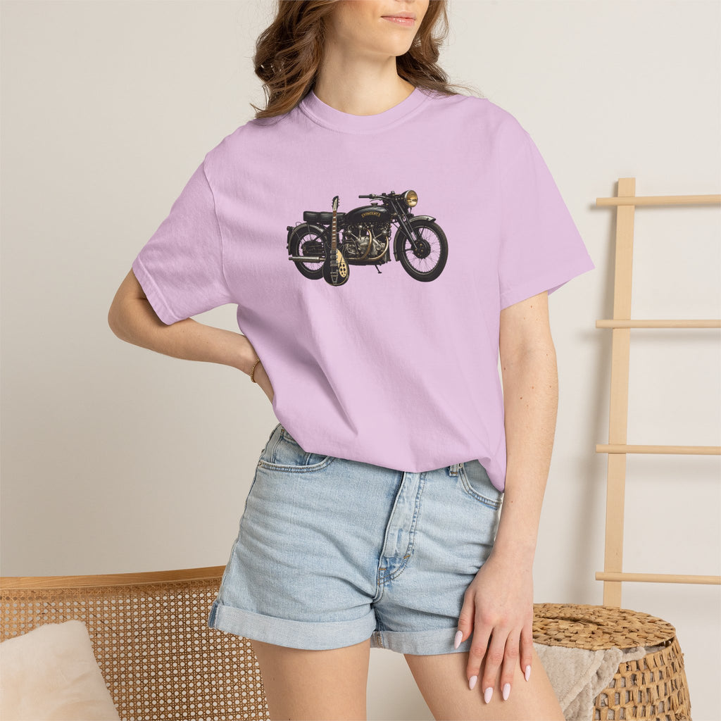 Vintage Motorcycle T-Shirt — Retro Classic Bike Graphic Tee