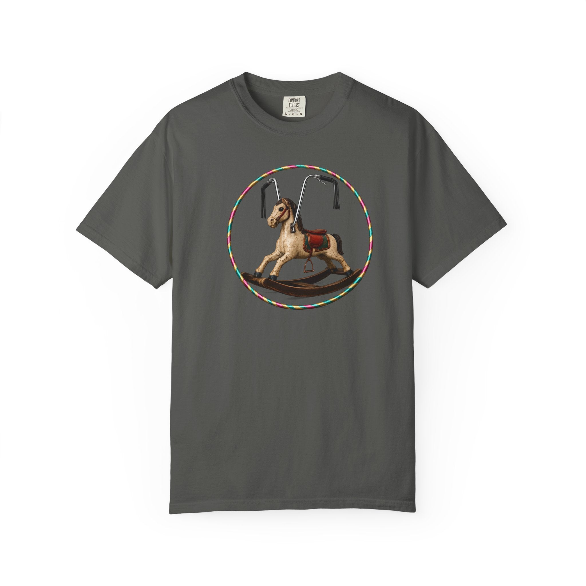 Copy of Rocking Horse T-Shirt — Vintage Carousel Toy Graphic Tee