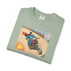 Motorcycle Racer Vintage Comic T-Shirt
