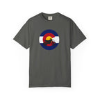 Copy of Motorcycle Sunset T-Shirt — Retro Colorado Circle Rider Tee