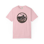 Classic Triumph Motorcycle T-Shirt — Vintage British Flag Ride Tee