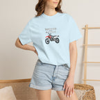 Motorcycle T-Shirt — 'Take It Out, Play With It' Vintage Dirt Bike Tee