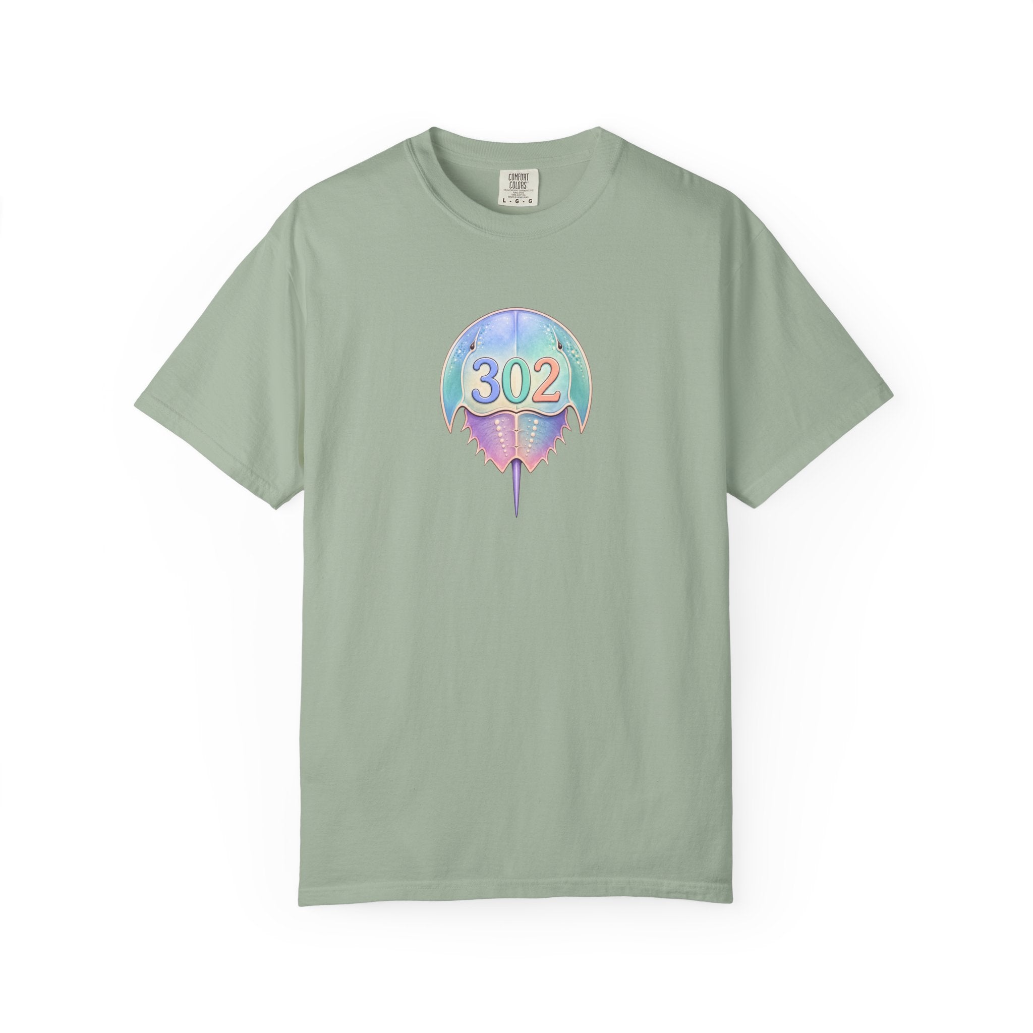 302 Rainbow Drip T-Shirt — Pastel Haze City Code Tee