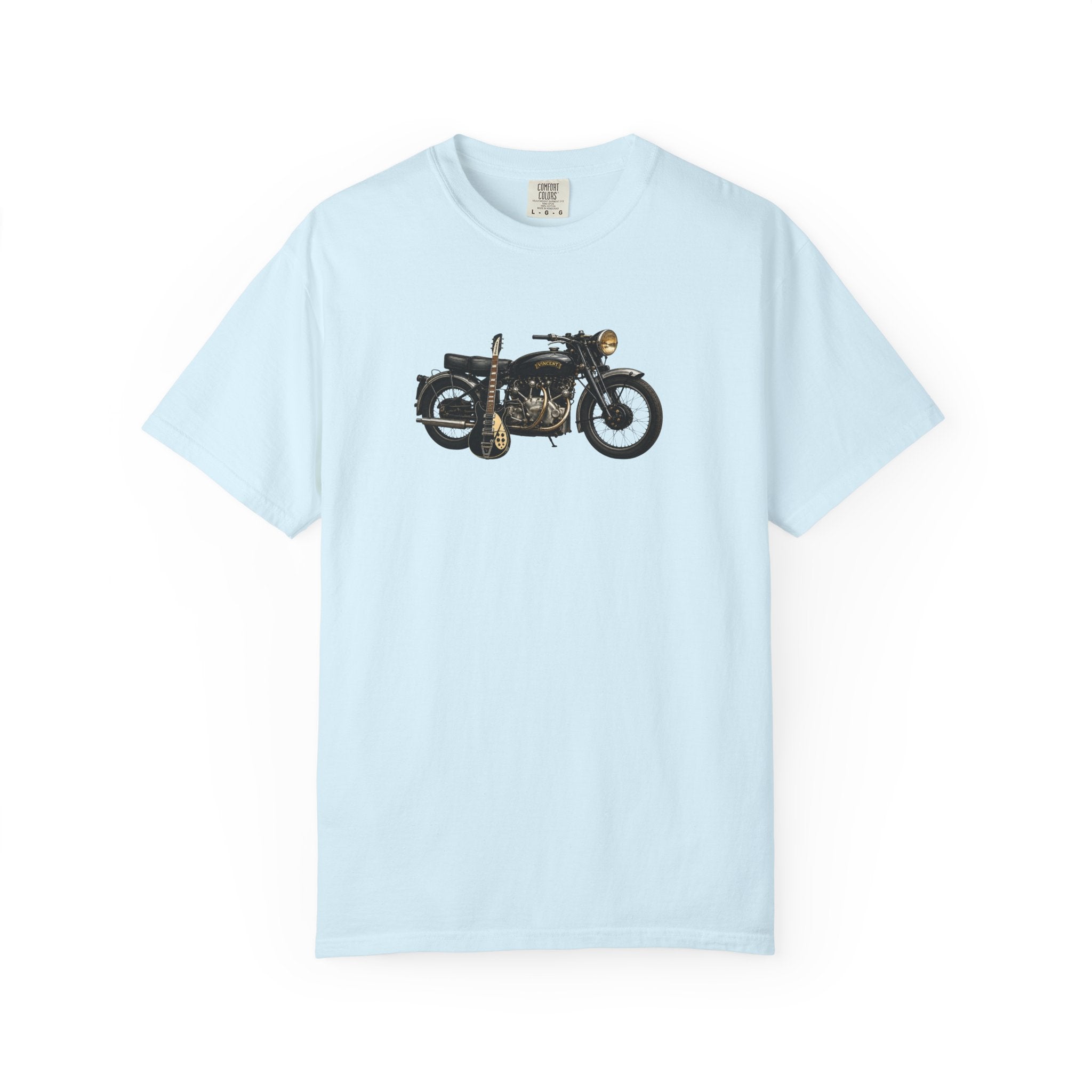 Vintage Motorcycle T-Shirt — Retro Classic Bike Graphic Tee