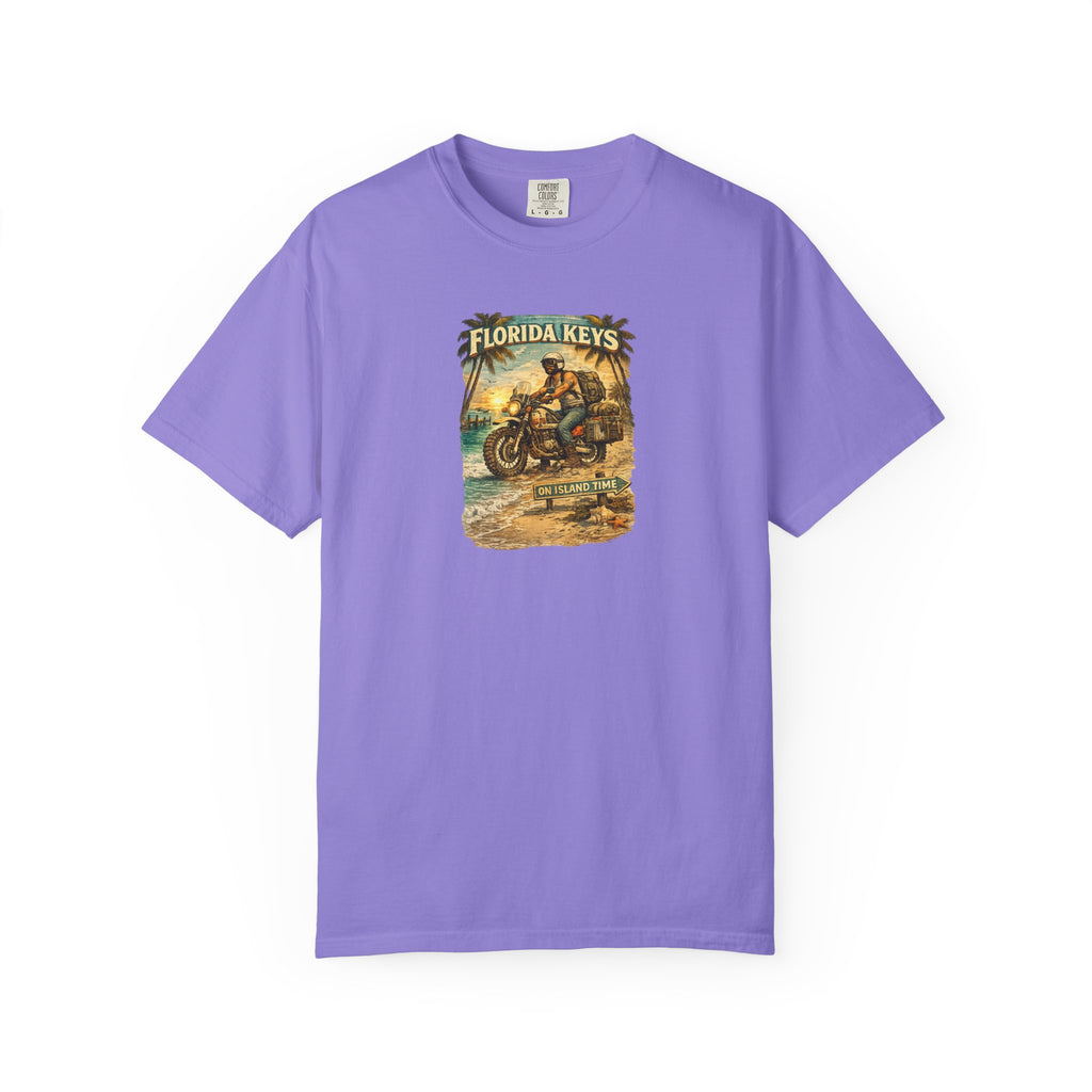 Adventure Motorcycle T-Shirt — "Life Is An Adventure, Make It Count"