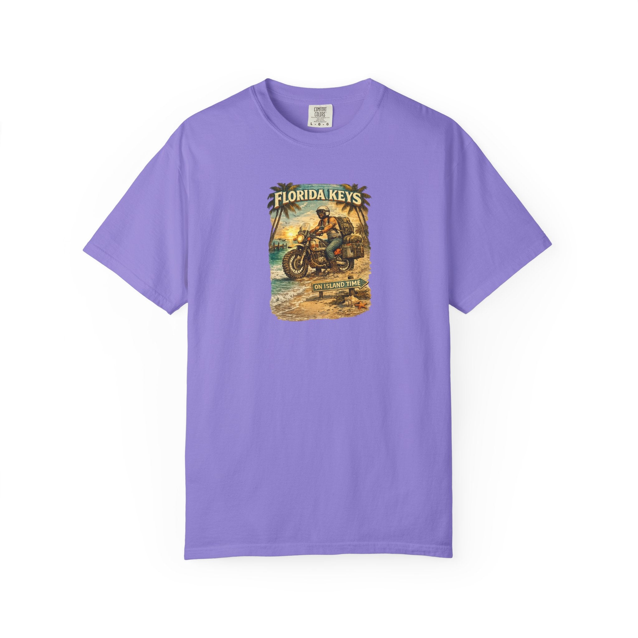 Adventure Motorcycle T-Shirt — "Life Is An Adventure, Make It Count"