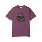 Classic Triumph Motorcycle T-Shirt — Vintage British Flag Ride Tee