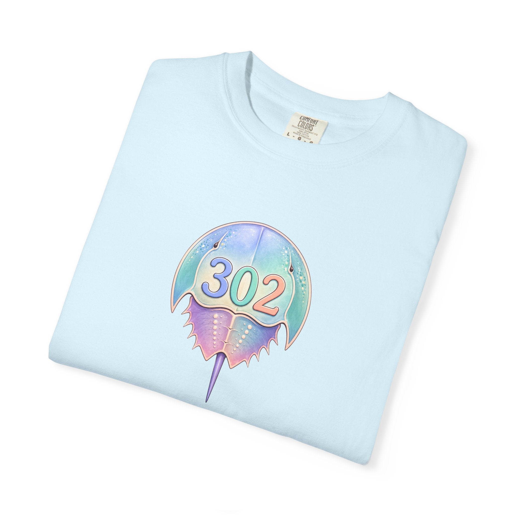 302 Rainbow Drip T-Shirt — Pastel Haze City Code Tee