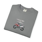 Motorcycle T-Shirt — 'Take It Out, Play With It' Vintage Dirt Bike Tee