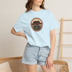 Vintage Camera & Pagoda T-Shirt — Retro Travel Photography Tee