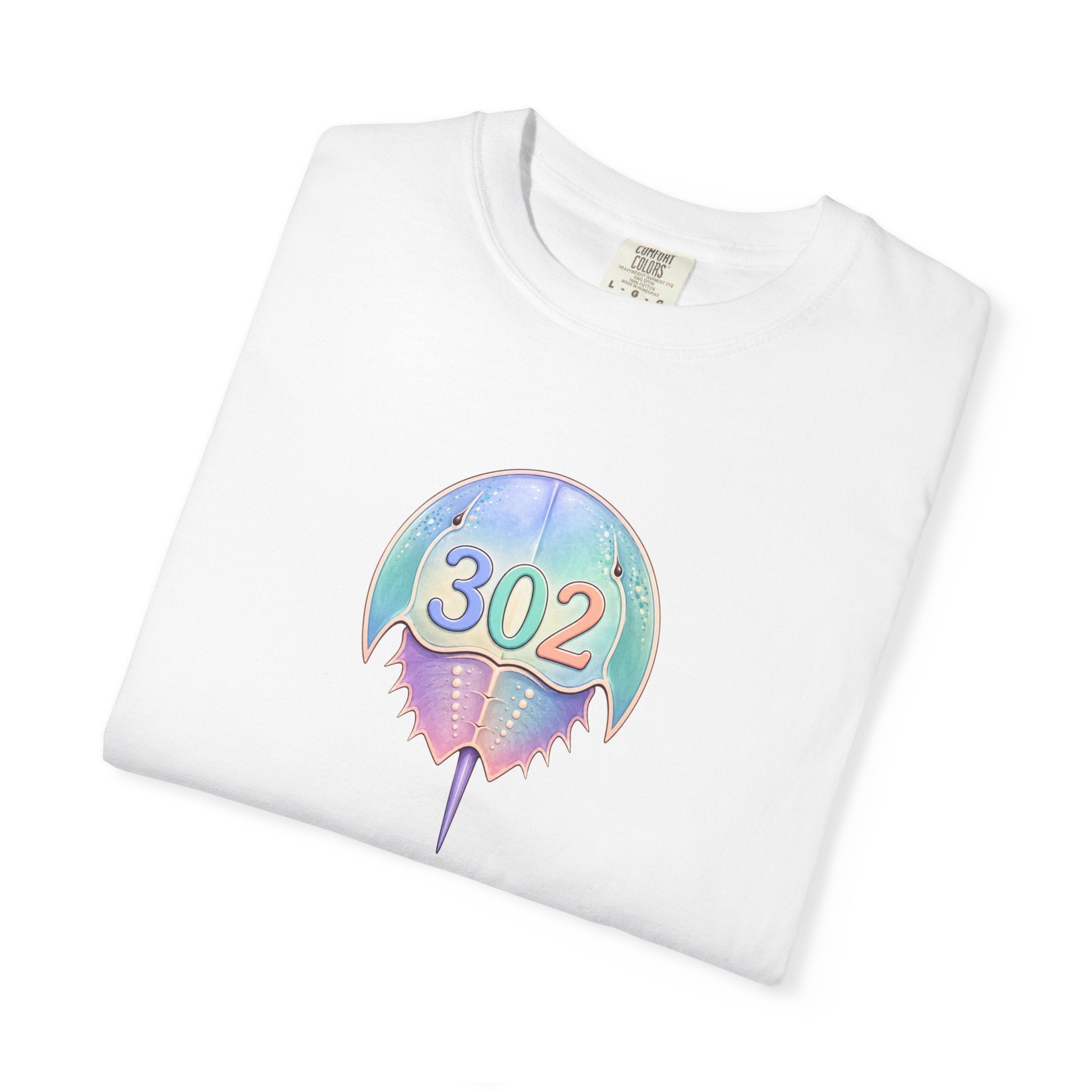 302 Rainbow Drip T-Shirt — Pastel Haze City Code Tee