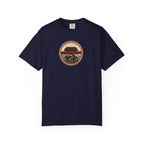 Vintage Camera & Pagoda T-Shirt — Retro Travel Photography Tee