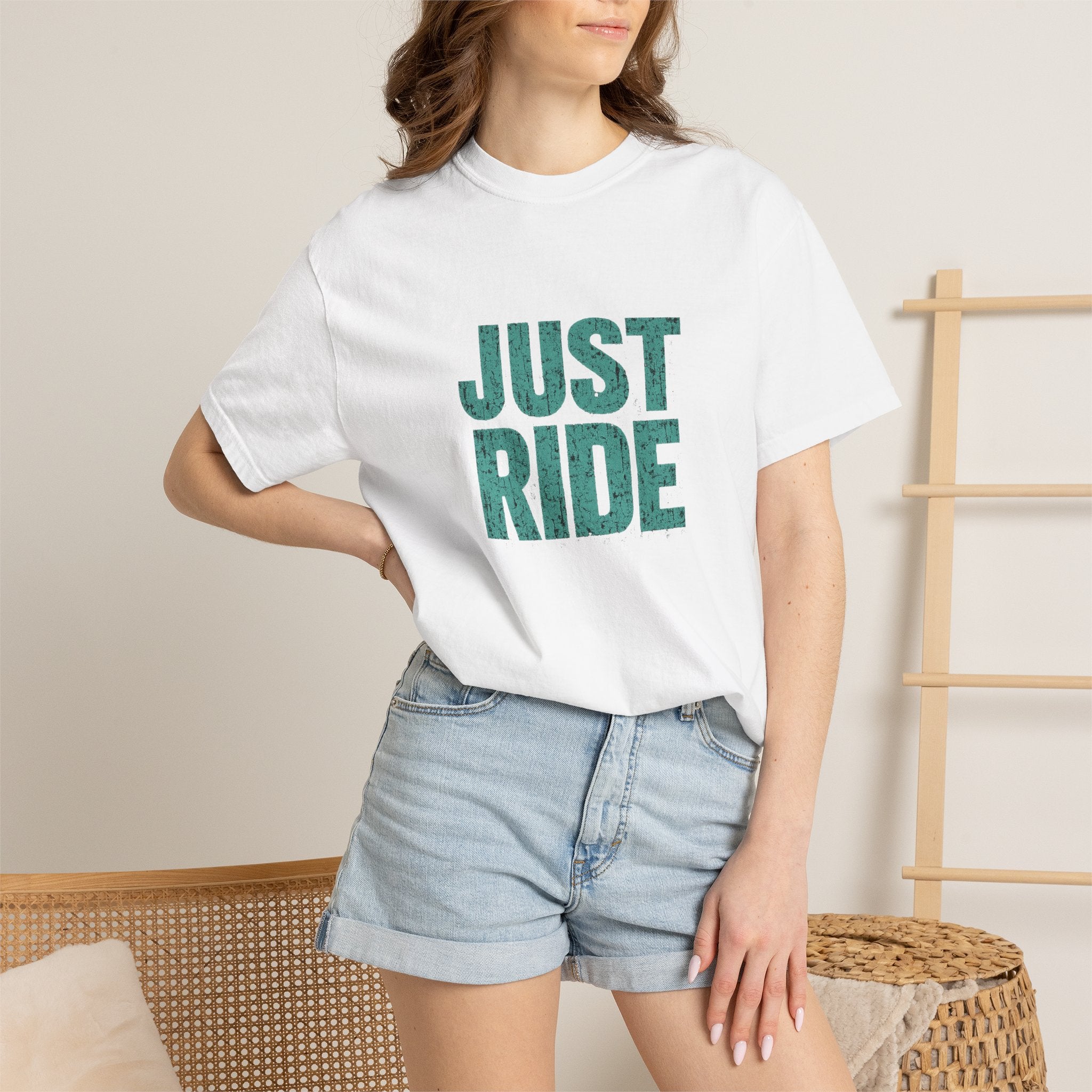 Just Ride T-Shirt — Minimalist Surf & Skate Tee