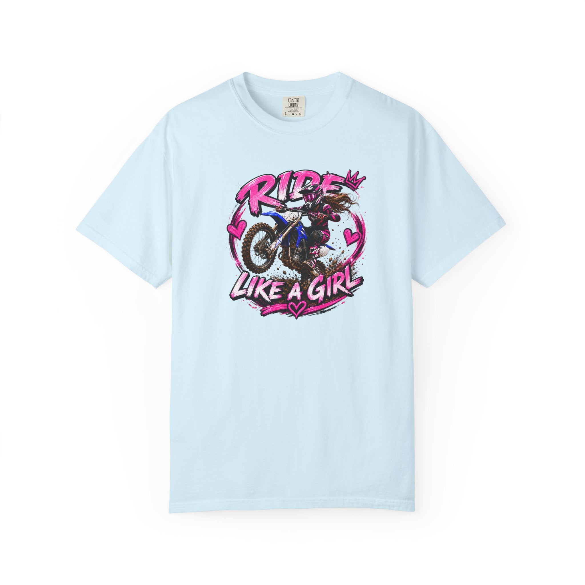 Ride Like a Girl T-Shirt — Women's Motocross Dirt Bike Graphic Tee