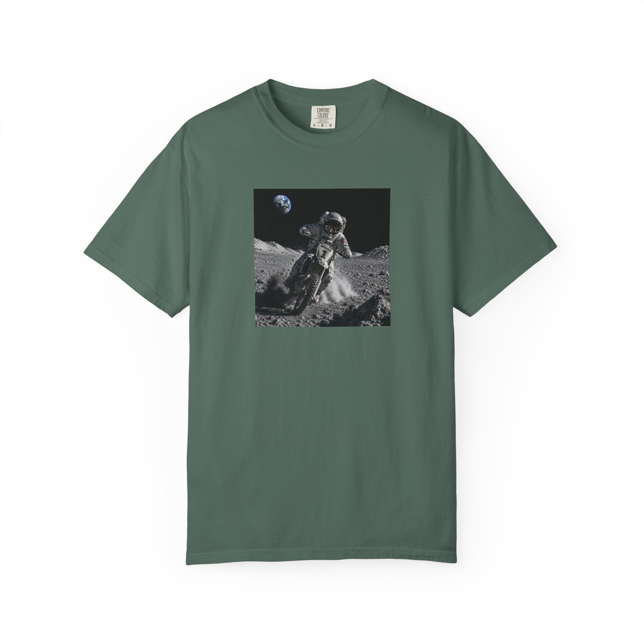 Astronaut Moonwalk T-Shirt — Vintage Space Photo Tee