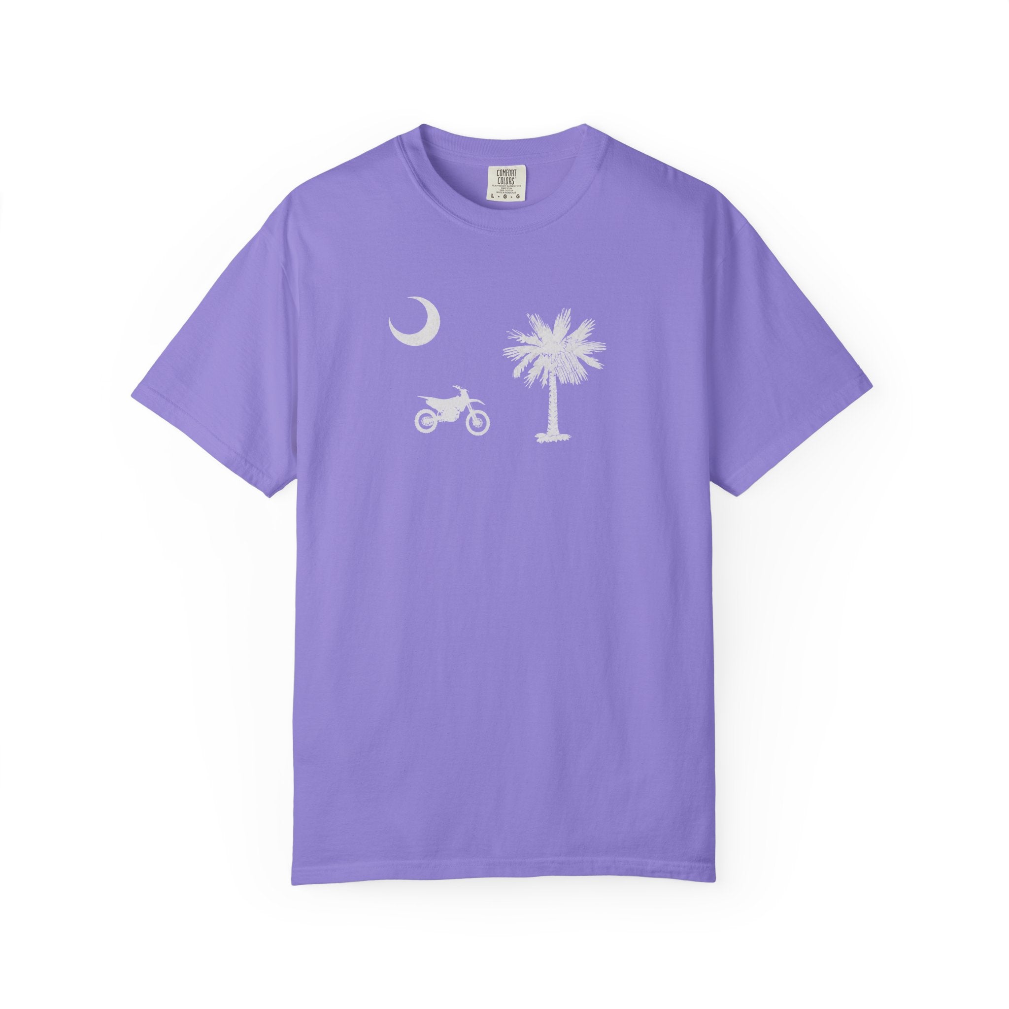 Copy of Motorcycle Palm Tree Night T-Shirt