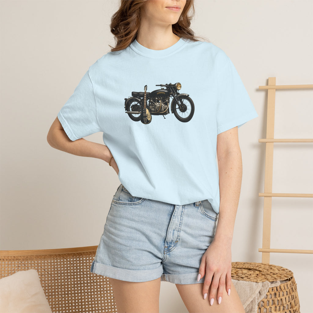 Vintage Motorcycle T-Shirt — Retro Classic Bike Graphic Tee