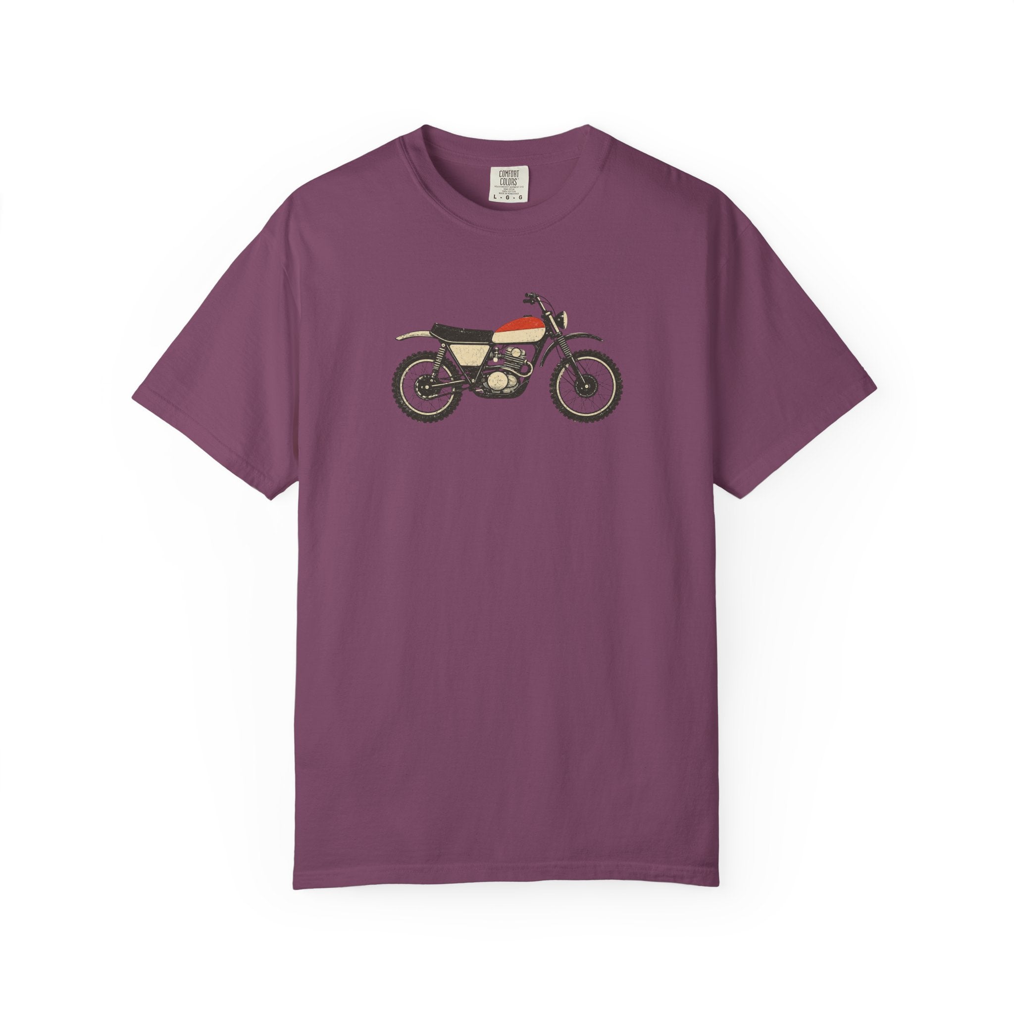 Vintage Motorcycle T-Shirt — Retro Cafe Racer Tee