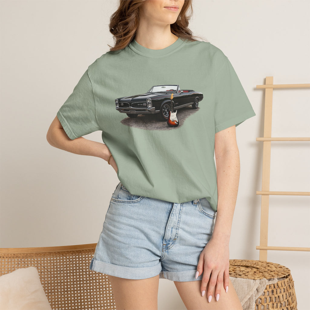Classic Convertible Car T-Shirt — Retro Muscle Car Graphic Tee