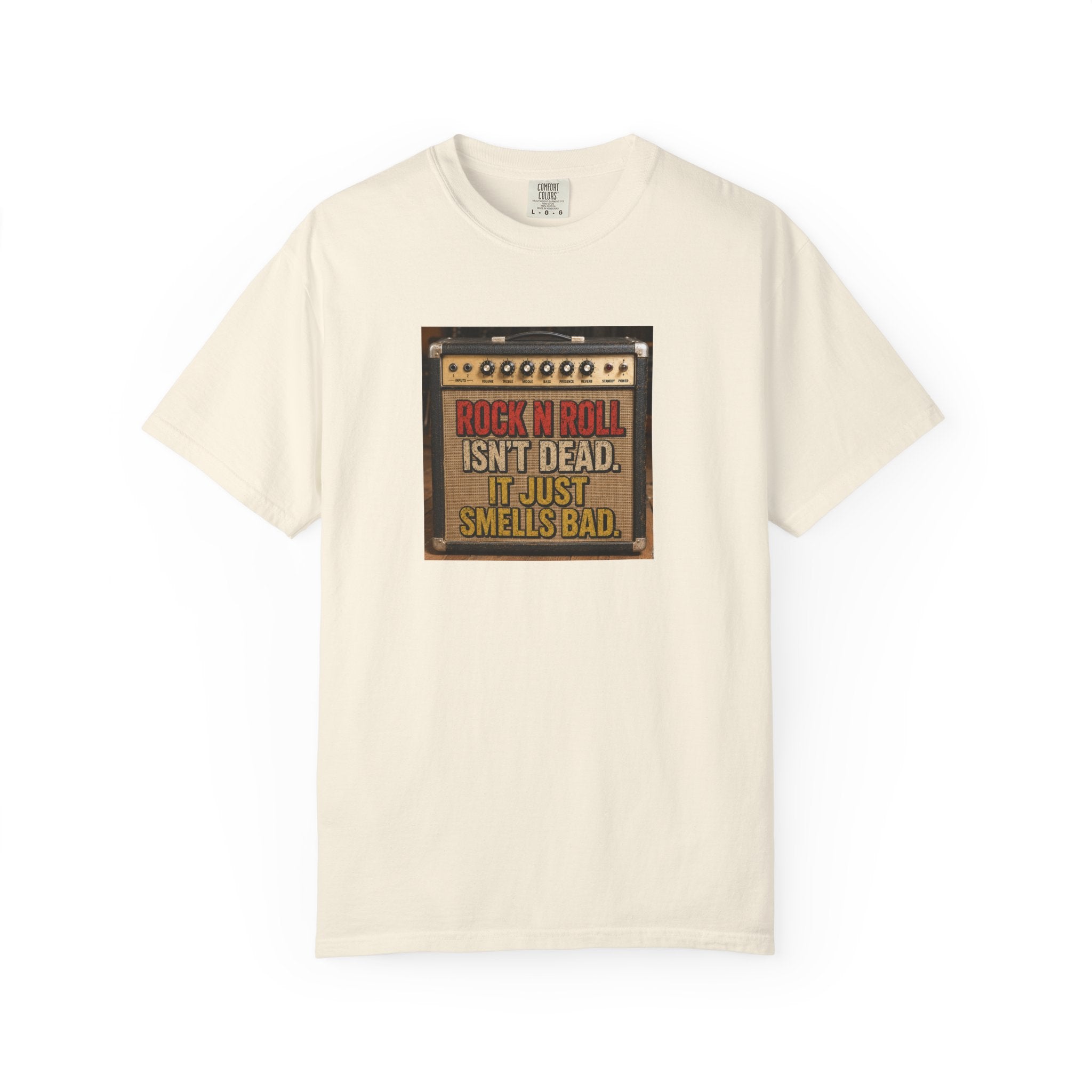 Rock 'N' Roll Isn't Dead T-Shirt — Vintage Amp Graphic Tee