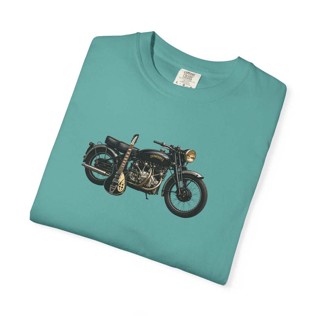 Vintage Motorcycle T-Shirt — Retro Classic Bike Graphic Tee