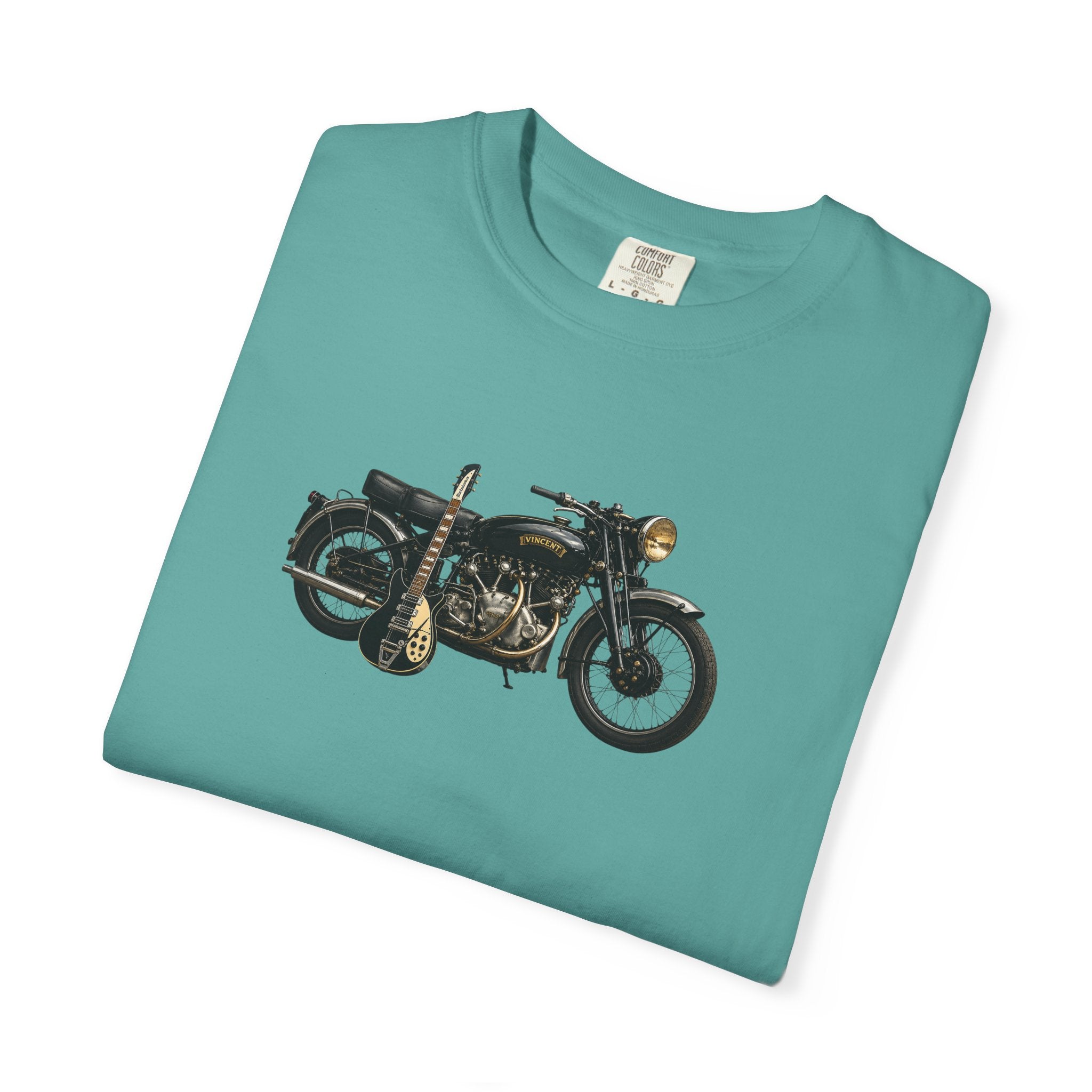 Vintage Motorcycle T-Shirt — Retro Classic Bike Graphic Tee