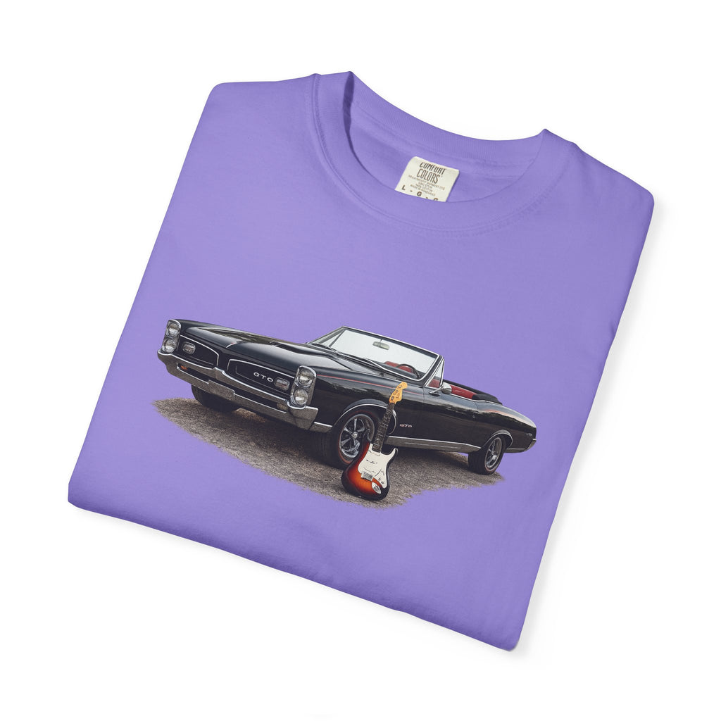 Classic Convertible Car T-Shirt — Retro Muscle Car Graphic Tee
