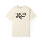 Flight Risk Motorcycle T-Shirt — Stunt Rider Graphic Tee