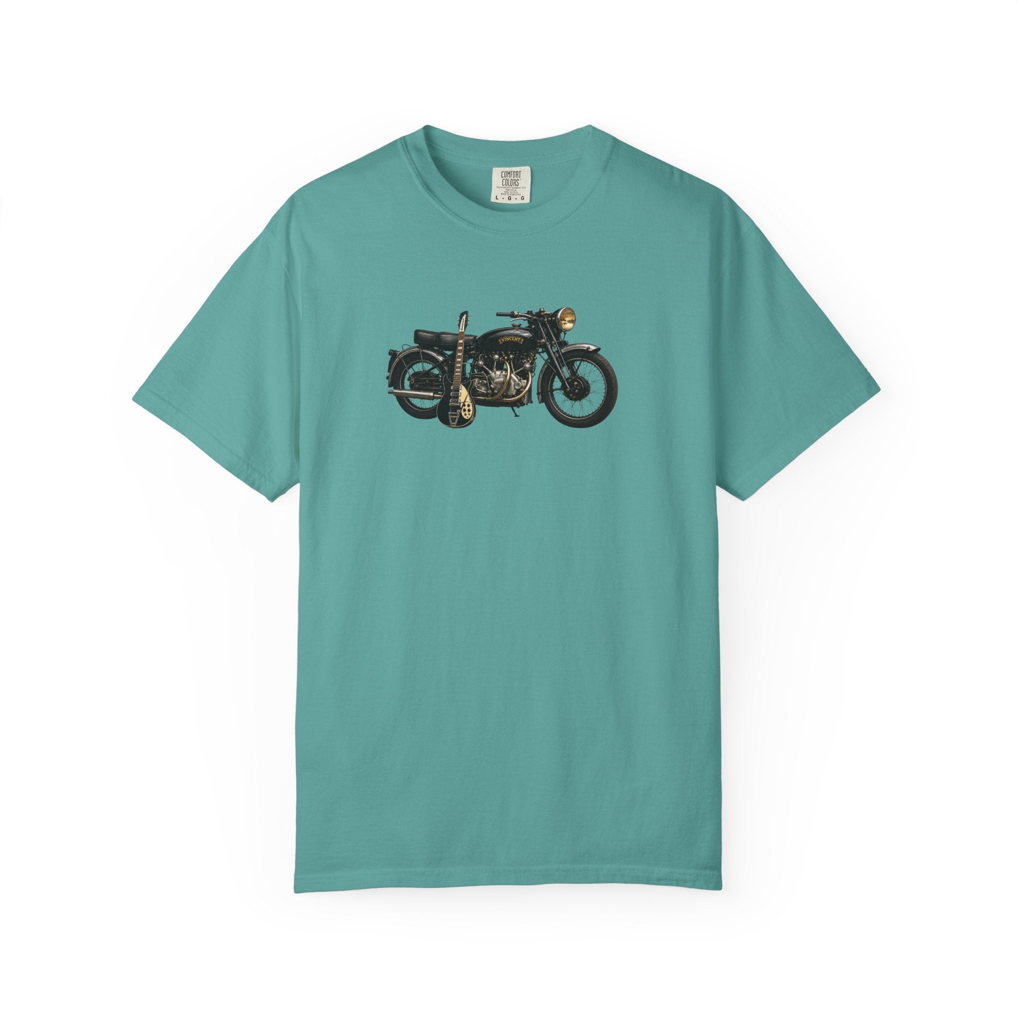 Vintage Motorcycle T-Shirt — Retro Classic Bike Graphic Tee
