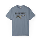 Flight Risk Motorcycle T-Shirt — Stunt Rider Graphic Tee