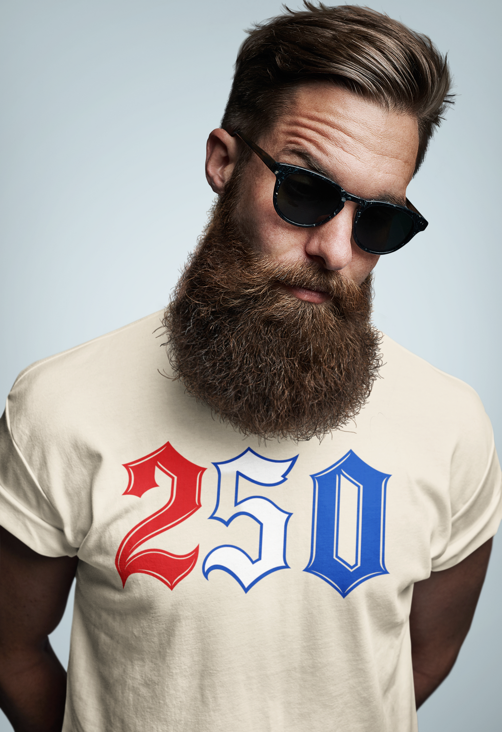250 Patriotic Number T-Shirt