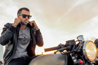 Classic Triumph Motorcycle T-Shirt — Vintage British Flag Ride Tee