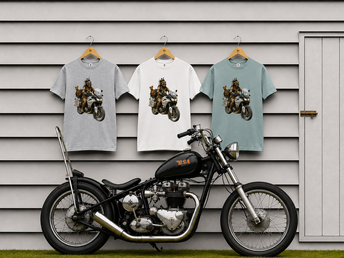 Copy of Vintage Warrior Portrait T-Shirt