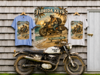 Adventure Motorcycle T-Shirt — "Life Is An Adventure, Make It Count"