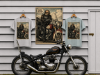 Underground Comic Biker