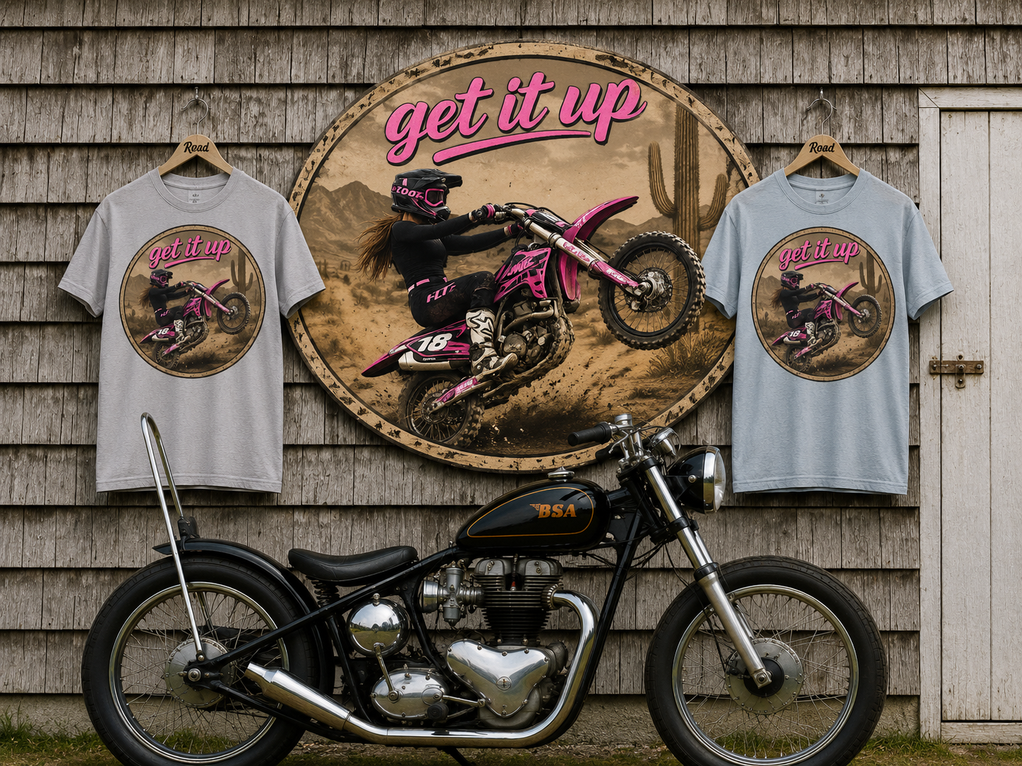 Get It Up Dirt Biker