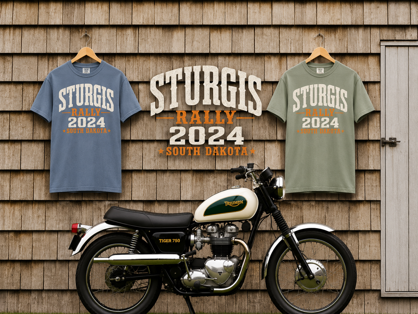 Sturgis Rally 2024 T-Shirt — South Dakota Motorcycle Rally Tee