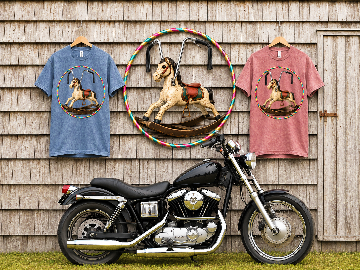 Rocking Horse Ape Hangers
