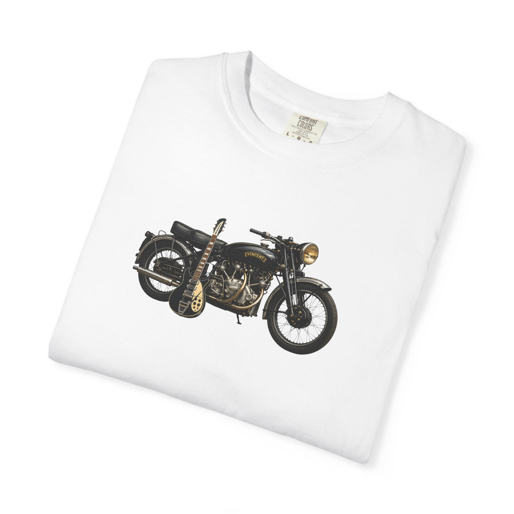 Vintage Motorcycle T-Shirt — Retro Classic Bike Graphic Tee