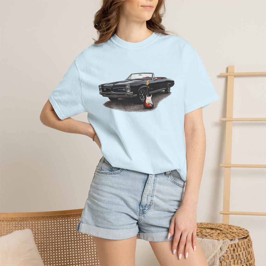 Classic Convertible Car T-Shirt — Retro Muscle Car Graphic Tee
