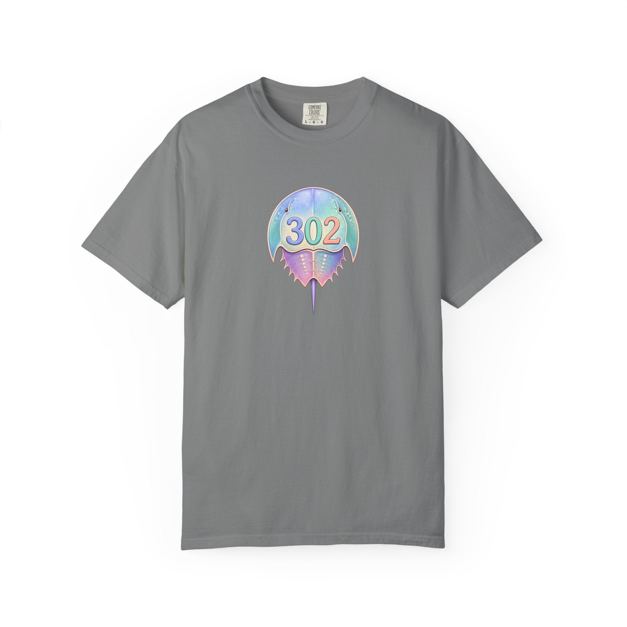 302 Rainbow Drip T-Shirt — Pastel Haze City Code Tee